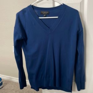 Banana republic blue sweater v neck